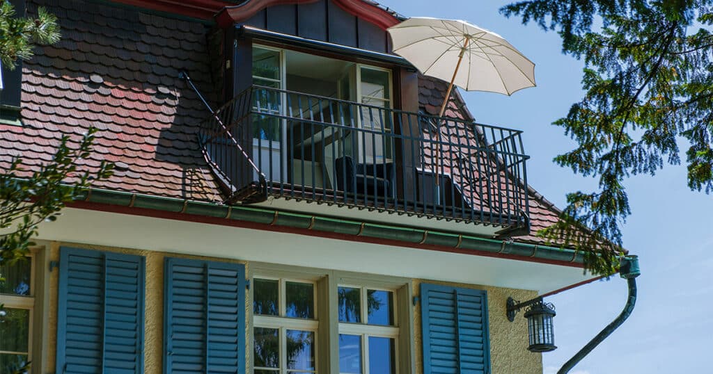 Parasol à Meyrargues Store Honorat